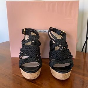 Miu Miu Platform Sandals